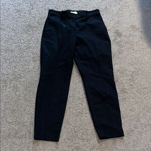 H&M Black Straight-Leg Dress Pants